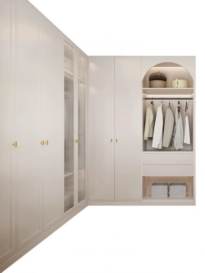 Handless 8x8 Walk In Closet Wardrobe Units For Bedroom Storage 1