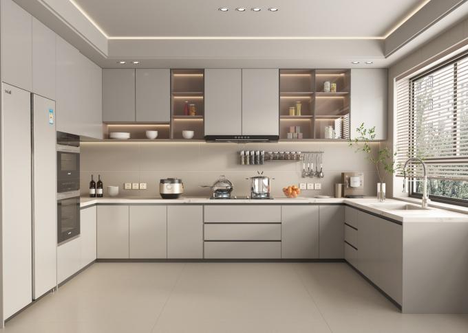 Home Kitchen Foshan Factory Furniture Kitchen Cabinet With Countertop 4