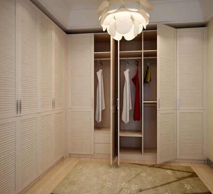 buy Modern Swing Door Modular Wardrobe System Closet Crafted Lacquer online manufacturer