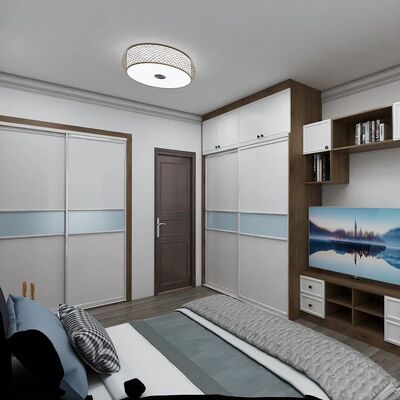buy ODM Assembled Sliding Door Wardrobe Storage Units For Villas online manufacturer