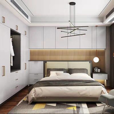 buy Customized Make Bedroom Furniture Wooden Door Swing Wardrobe Cabinet online manufacturer