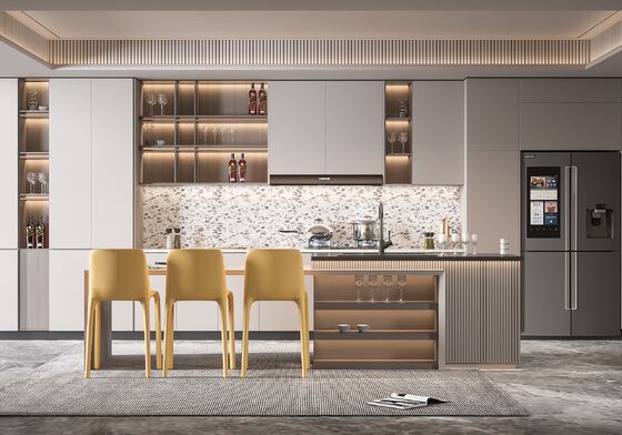 buy Pantry Cupboard USA Project Open Kitchen Modern Furniture Kitchen Cabinets online manufacturer