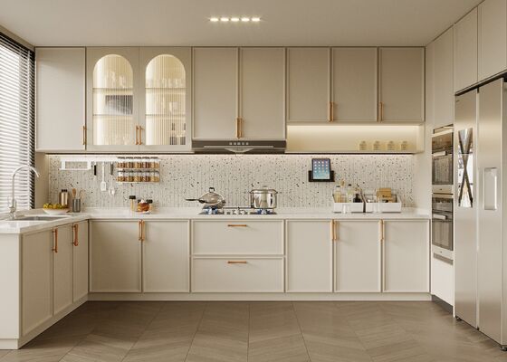 buy Villa Kitchen Ready To Assemble Modern Large Style Complete Kitchen Cabinet online manufacturer