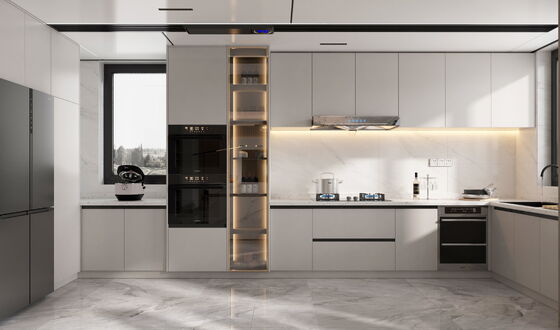 Smart Furniture Modern Cupboard Kitchen Cabinet For Apartment Hospital