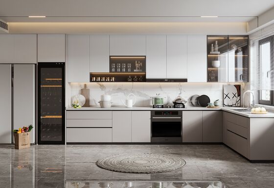 buy Multifunctional Kitchen Cabinets Kitchen Cupboard Solid Wood Home Furniture online manufacturer