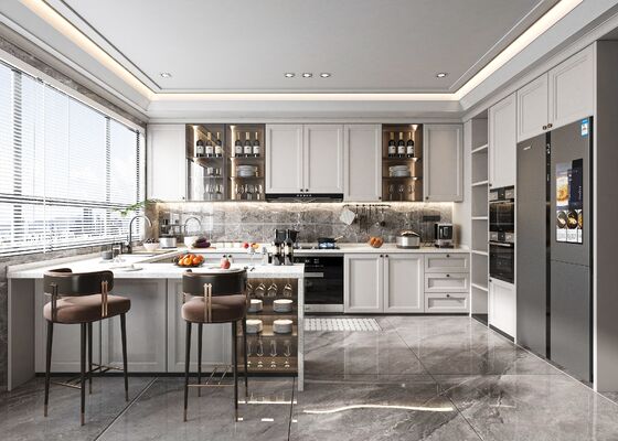High Quality E1 E0 Environment Standard Kitchen Room Cabinets Furniture