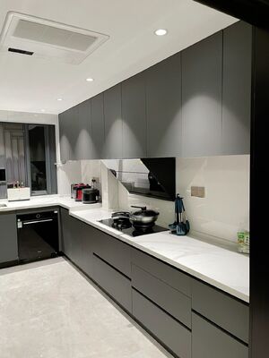 buy Residence Kitchen Wall Cabinet Full Sets Design Modern Customized With Seating online manufacturer
