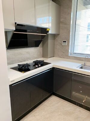 buy Accessories Drawer Slide Kitchen Cabinet Melamine PET For Apartment Residence online manufacturer