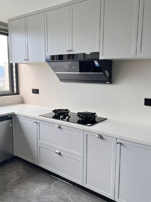 buy White Oak Kitchen Island Cabinet with Customizable Color online manufacturer