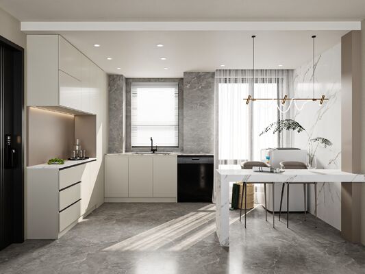 High End Kitchen Cabinet Shaker Style Modular Cabinets Luxury Custom Full Set