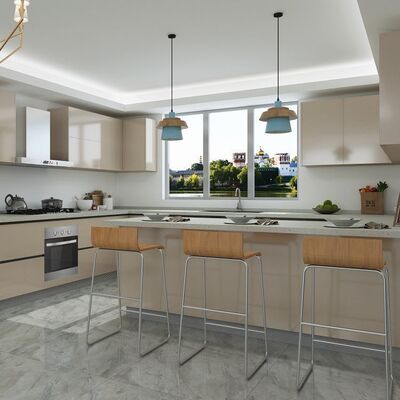 Alder Wood Pantry Modern Kitchen Cabinet Plywood Carcasses
