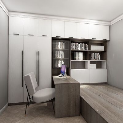Bedroom Swing Door Wardrobe Flat Packed Shaker Furniture Custom