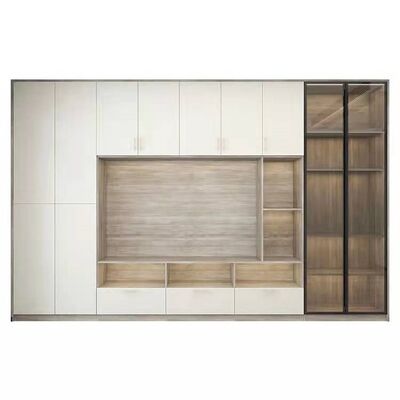 Customized ODM Smart Solid Wood Media Console 50Inch Home Furniture