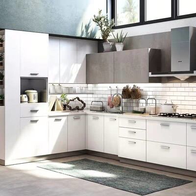 18mm MDF Modular Design Home Cabinet China Kitchen Furniture Luxury