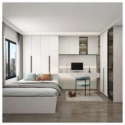 Versatile Auto Swing Door Wardrobe / Leminate / Lacquer With Ample Storage