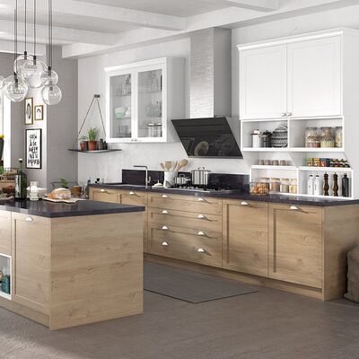 Customized Latest Modular Modern Kitchen Cabinet