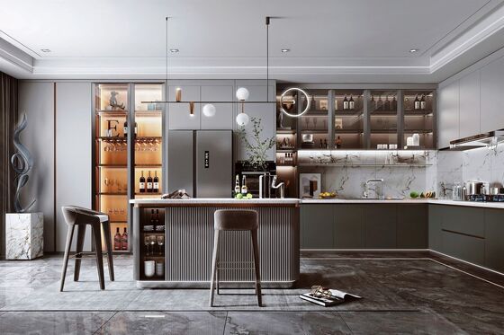 Modern Kitchen Cabinet Smart Modular Kitchen Cabinet For Home Furniture