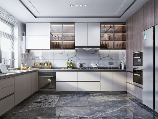 Modular Kitchen Cabinets With Corner Cabinets , Simple And Base Cabinets