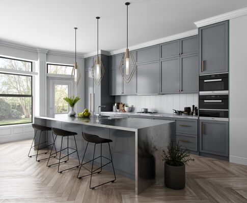 Aluminium Drawer Pulls Wood Melamine Cabinets Kitchen Designs
