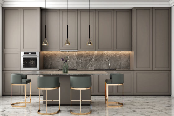 OEM ODM Cabinext Furniture Kitchen Cabinets With Restaurant Style For House