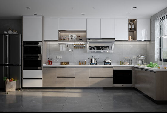 China Factory Wholesale Home Furniture Modern Modular Kitchen Cabinet Cupboard