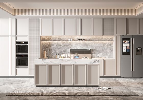 Villa Kitchen Ready To Assemble Modern Large Style Complete Kitchen Cabinet