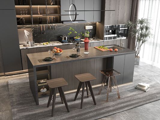 Eco Durable Kitchen Pantry Cupboard Kitchen Cabinet  Modern Design