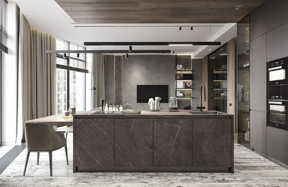 Compact Recycled Kitchen Cabinets Whole House Antifungal Feature Apartment House