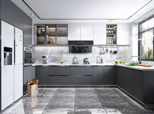 Melamine Lacquer Cabinet Environmentally Friendly Material Durable Furniture