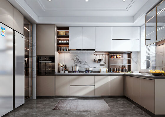 Affordable Kitchen Cabinets Modern Melamine Custom Plywood Island Cabinets Set
