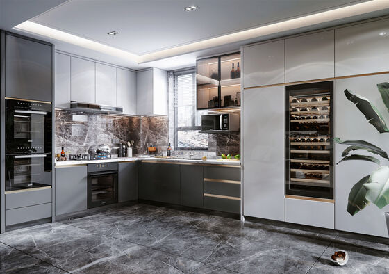 Customized Modular Household Indoor With Multiple Kitchen Cabinet Furniture
