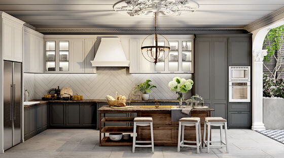 Particle Board Soft Closing Drawers Custom Kitchen Cabinet Designs