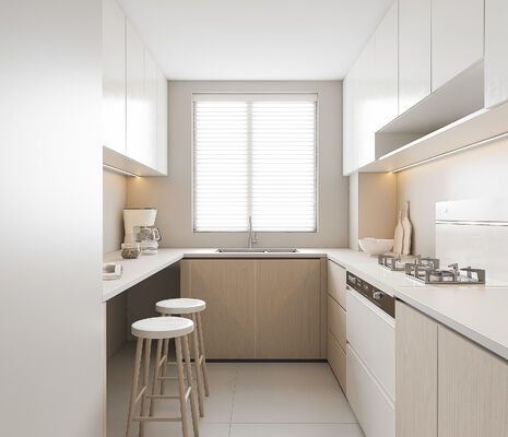 French Style Manufactured By Kitchen Cabinets Granite Countertop Foshan Suppliers