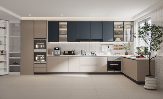 Smart Furniture Modern Cupboard Kitchen Cabinet For Apartment Hospital
