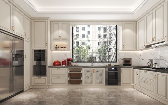 Custom Kitchen Cabinets Premium Quality Wood Exquisite European Style Factory