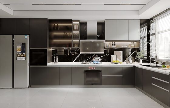 High Quality E1 E0 Environment Standard Kitchen Room Cabinets Furniture