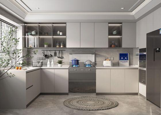 Customized Shaker Style Kitchen Cabinets Cabinetry For Dining Room