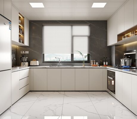 Modern Matt Lacquer Kitchen Furniture Cheap Custom Cupboard Kitchen Cabinets