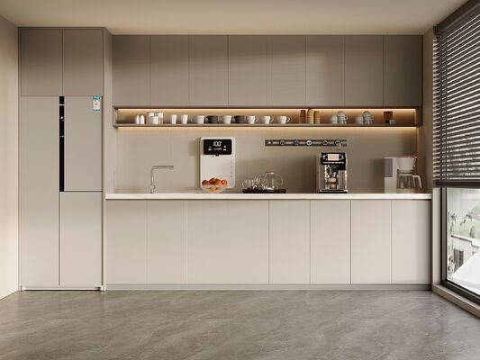 Dining Paticle Board Fireproof And Durable Cabinet Moduar Kitchen Furniture