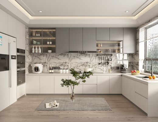 Apartment Kitchens Wooden Kitchen Cabinets Custom Design With Island