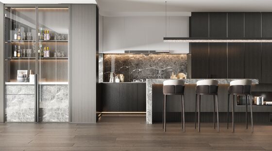 Custom Design Manufacturing European Style Living Room Furniture Kitchen Cabinet
