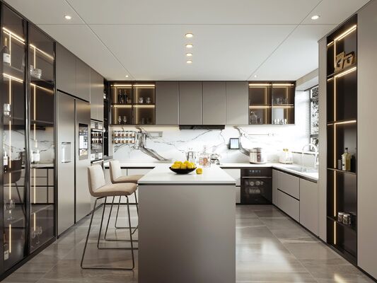 Environmental Friendly Cabinets Storage Cupboard Kitchen Cabinet