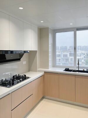 High End Interior Design Commercial Coffee Bar Counter Kitchen Cabinet