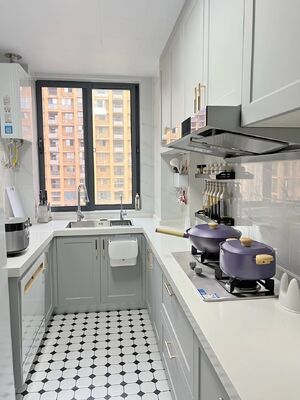Cabinets Design Large Dirty Proof Factory Modular Kitchen Antique Furniture