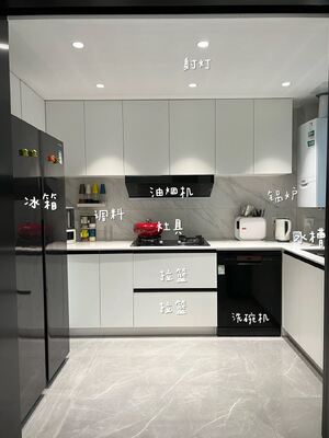 China Furniture Full Kitchen Cabinet Competitive Price For Kitchen Supplier