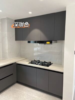 Residence Kitchen Wall Cabinet Full Sets Design Modern Customized With Seating
