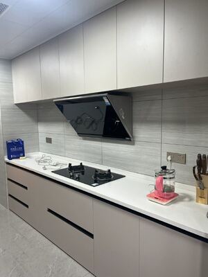 18mm MDF Shaker Style Kitchen Cabinets for Residence and Hotel