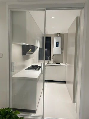 18mm MDF Shaker Style Kitchen Cabinets for Residence and Hotel