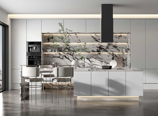 Custom Apartment Kitchen Cabinets Modern Cupboard For Apartment