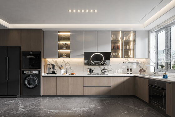 Custom Apartment Kitchen Cabinets Modern Cupboard For Apartment